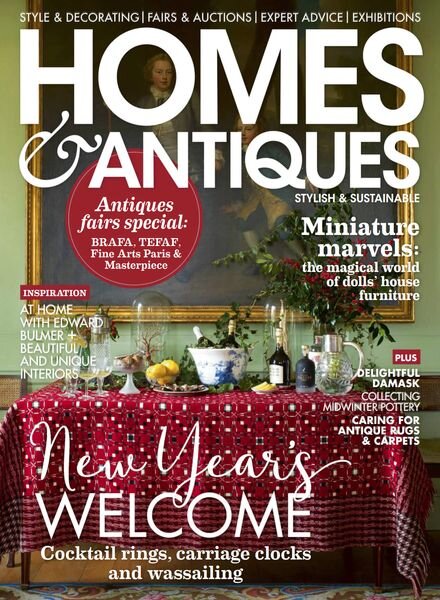 Homes & Antiques – January 2023 Cover