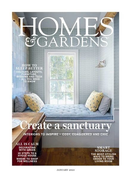 Homes & Gardens UK – January 2023 Cover