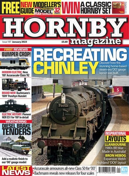 Hornby Magazine – Issue 187 – January 2023 Cover