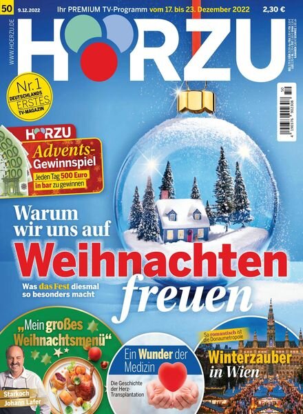 HORZU – 09 Dezember 2022 Cover