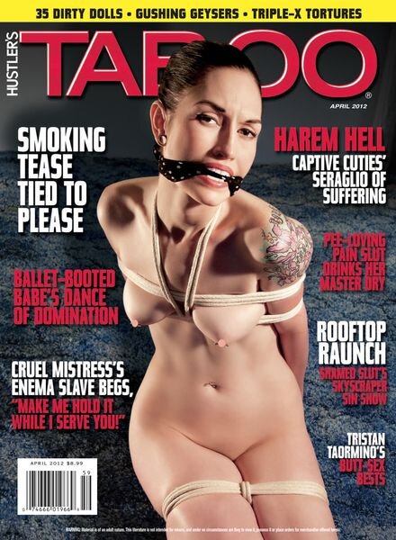 Hustler`s Taboo – April 2012 Cover