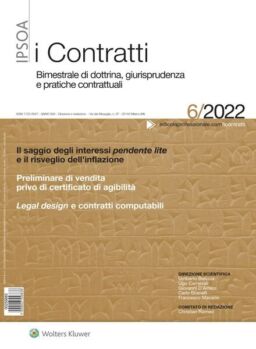 I Contratti – N 6 2022