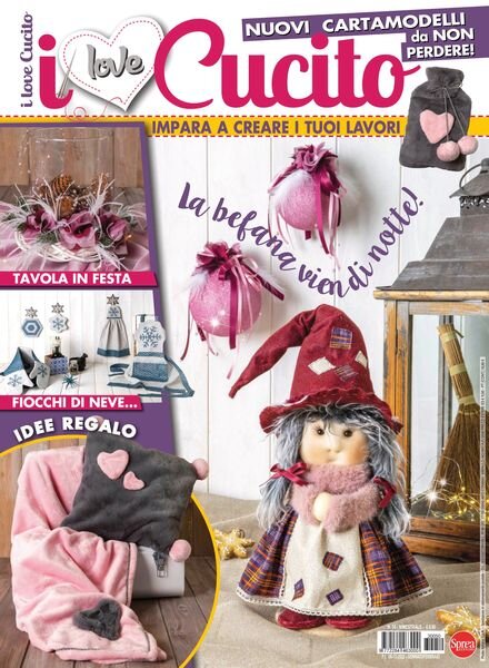 I Love Cucito – dicembre 2022 Cover