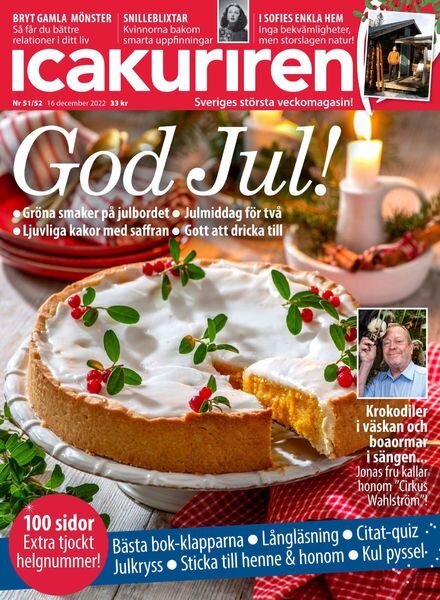 Icakuriren – 16 december 2022 Cover