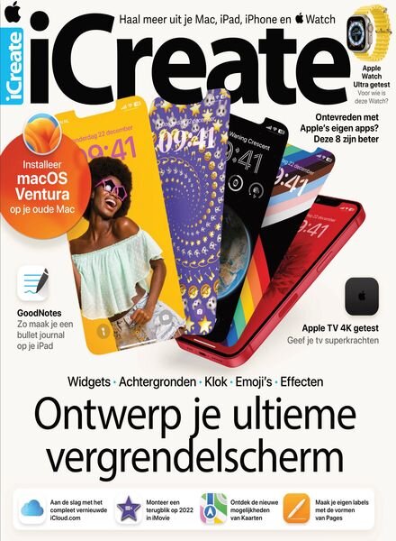 iCreate Netherlands – december 2022 Cover