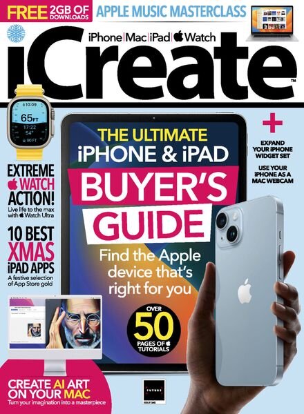 iCreate UK – December 2022 Cover