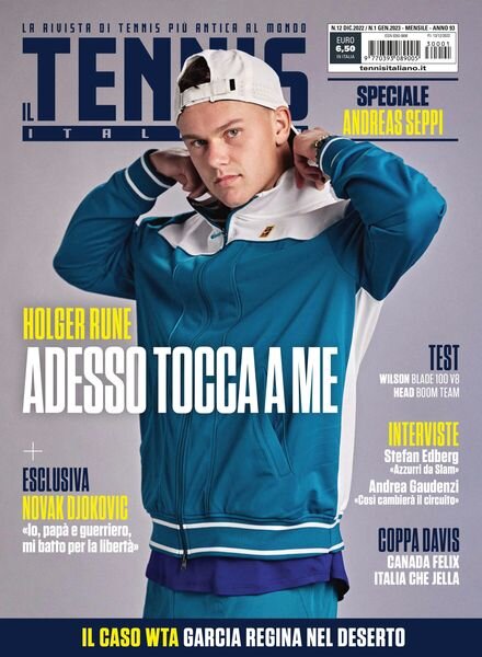 Il Tennis Italiano – dicembre 2022 Cover