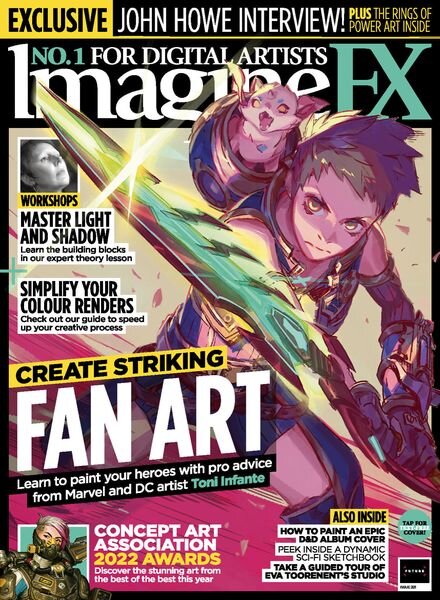ImagineFX – Issue 221 – January 2023 Cover