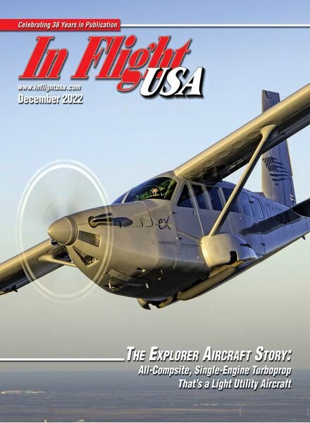 In Flight USA – December 2022 Cover