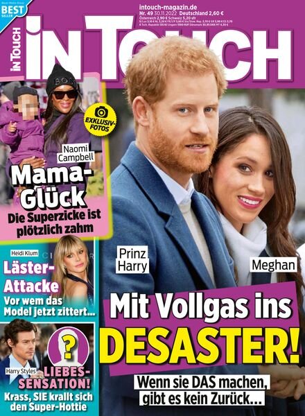 In Touch Germany – 30 November 2022 Cover