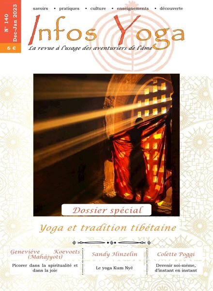 Infos Yoga – decembre 2022 Cover