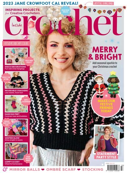 Inside Crochet – Issue 153 – December 2022 Cover