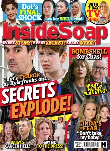 Inside Soap UK – 10 December 2022 Cover