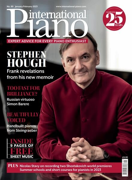 International Piano – Issue 89 – January-February 2023 Cover