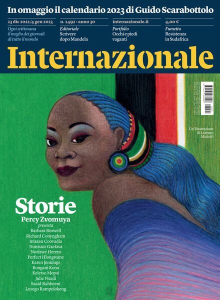Internazionale – 23 Dicembre 2022 Cover