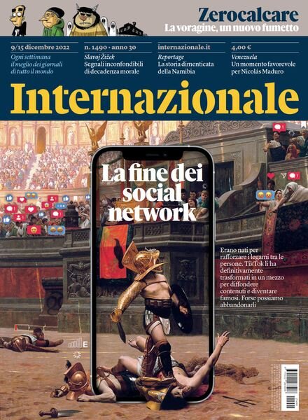 Internazionale – 9 Dicembre 2022 Cover