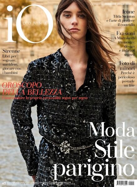 Io Donna del Corriere della Sera – 10 Dicembre 2022 Cover