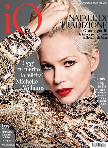 Io Donna del Corriere della Sera – 17 Dicembre 2022 Cover