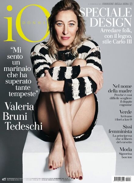 Io Donna del Corriere della Sera – 26 Novembre 2022 Cover