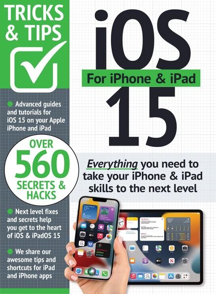 iOS 15 Tricks and Tips – November 2022 Cover