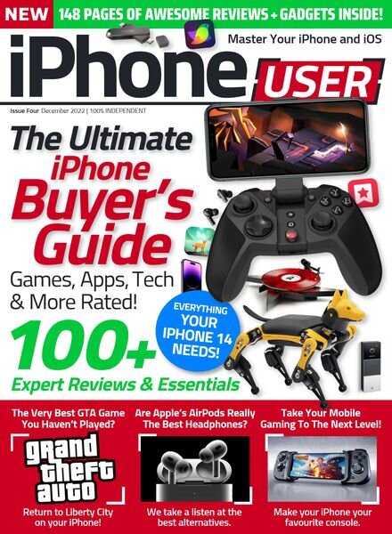iPhone User – Issue 4 – December 2022 Cover