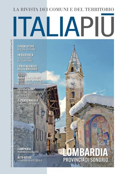 Italia Piu – Dicembre 2022 Cover