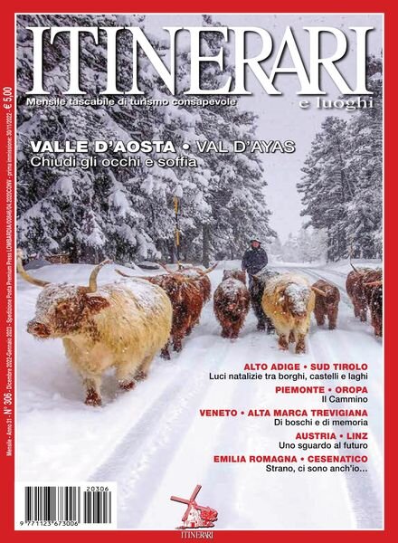 Itinerari e Luoghi – gennaio 2023 Cover