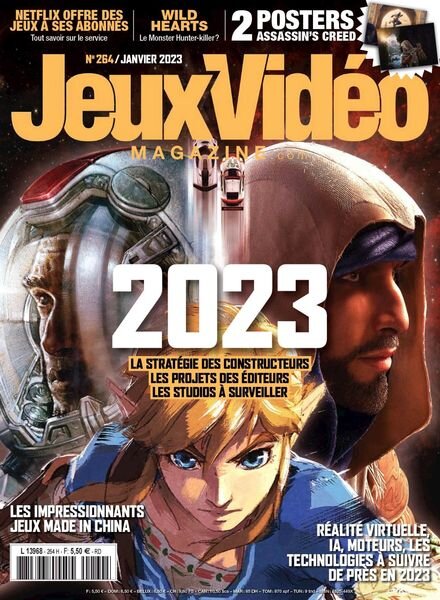 Jeux Video Magazine – janvier 2023 Cover
