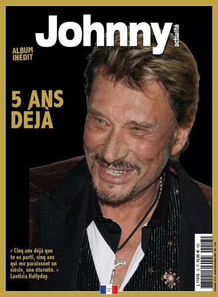Johnny actualite – decembre 2022 Cover
