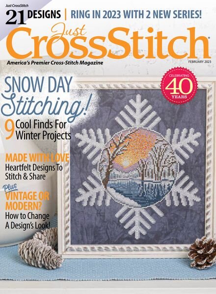 Just CrossStitch – February 2023 Cover