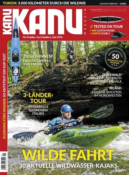 Kanu Magazin – Januar 2023 Cover