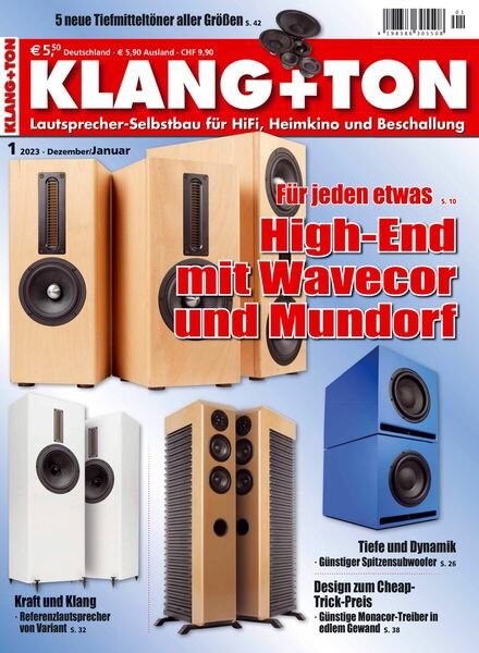 KLANG+TON – Dezember 2022 Cover