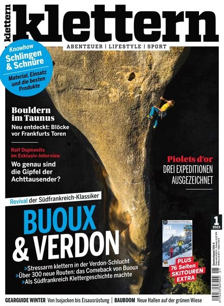 klettern – 06 Dezember 2022 Cover