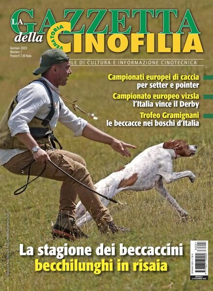La Gazzetta Della Cinofilia Venatoria – Gennaio 2023 Cover