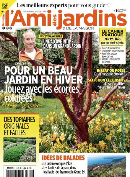 L’Ami des Jardins – decembre 2022 Cover