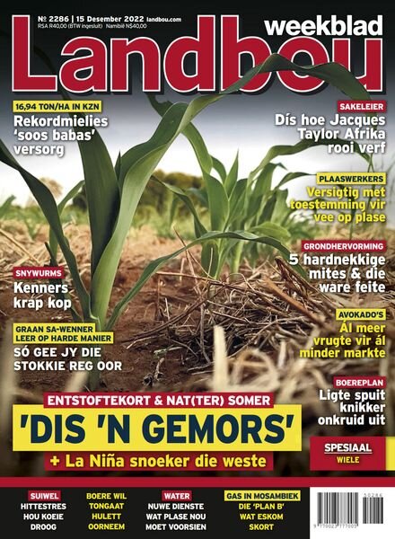 Landbouweekblad – 15 Desember 2022 Cover
