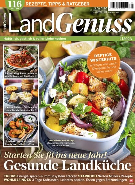 LandGenuss – Januar 2023 Cover