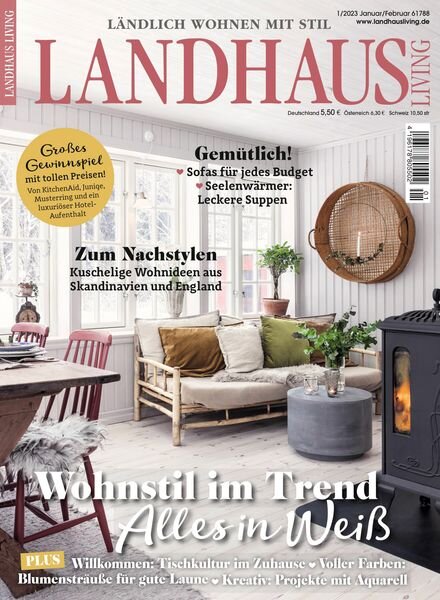 LANDHAUS LIVING – Dezember 2022 Cover