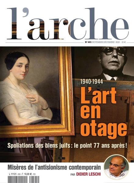 L’Arche – 01 novembre 2022 Cover