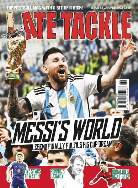 Late Tackle Football – December 2022 Cover