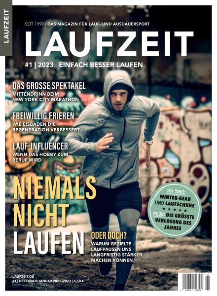 Laufzeit – Januar 2023 Cover