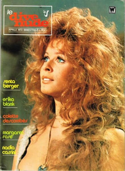 Le Dive Nude – Nr. 7 April 1973 Cover