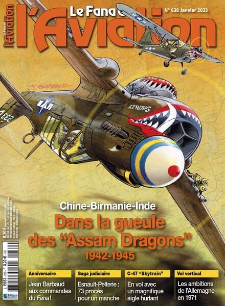 Le Fana de l’Aviation – Janvier 2023 Cover