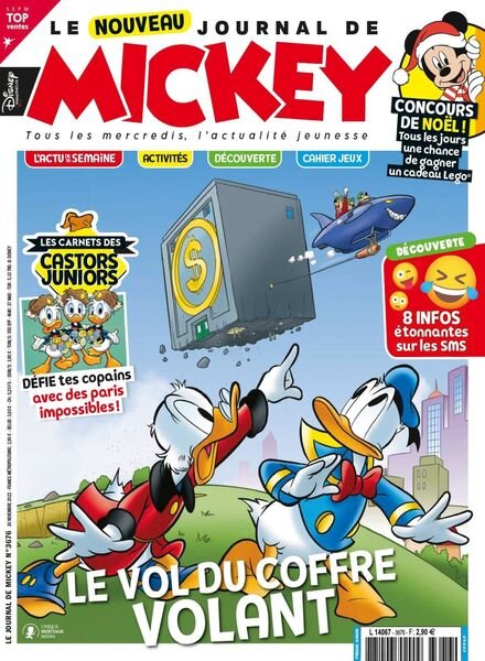 Le Journal de Mickey – 30 novembre 2022 Cover