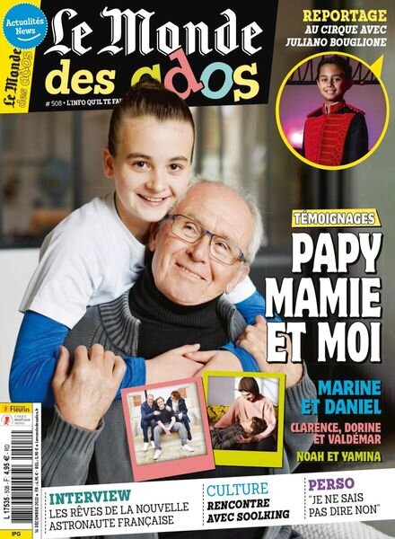 Le Monde des Ados – 14 decembre 2022 Cover