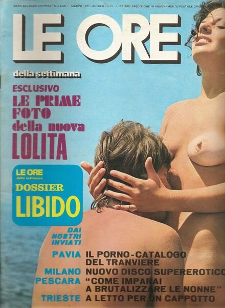 Le Ore 12 – Marzo 1971 Cover