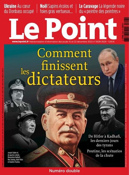 Le Point – 15 decembre 2022 Cover