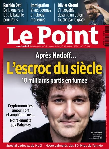 Le Point – 8 Decembre 2022 Cover