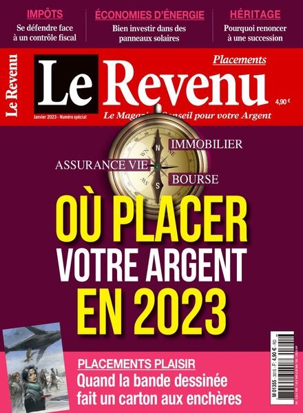 Le Revenu Placements – Janvier 2023 Cover