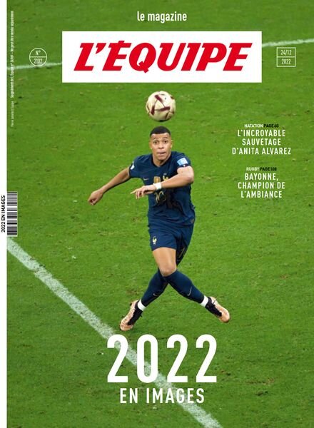 L’Equipe Magazine – 24 Decembre 2022 Cover